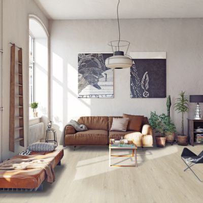 wood look laminate floors in a Saint Paul living room